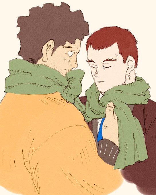 おそろいのマフラー  芹統 