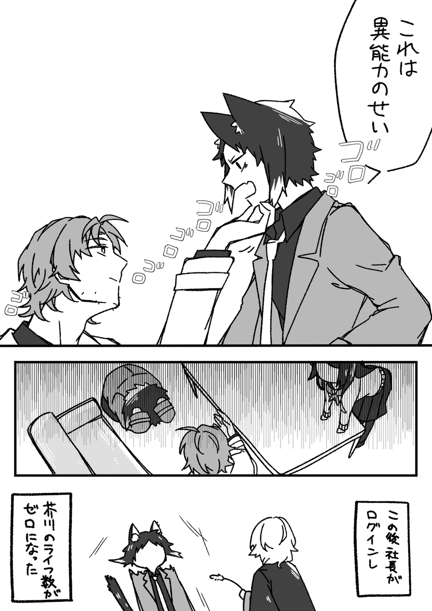 猫化した僕くんの話?

注:BEASTネタ

#文豪ストレイドッグス 