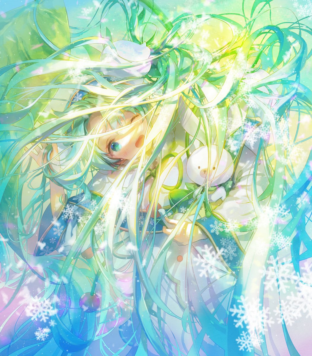 888myrrh888's tweet photo. 雪ミク(Snow Bell ver.) https://t.co/tB8OOfDGBl
