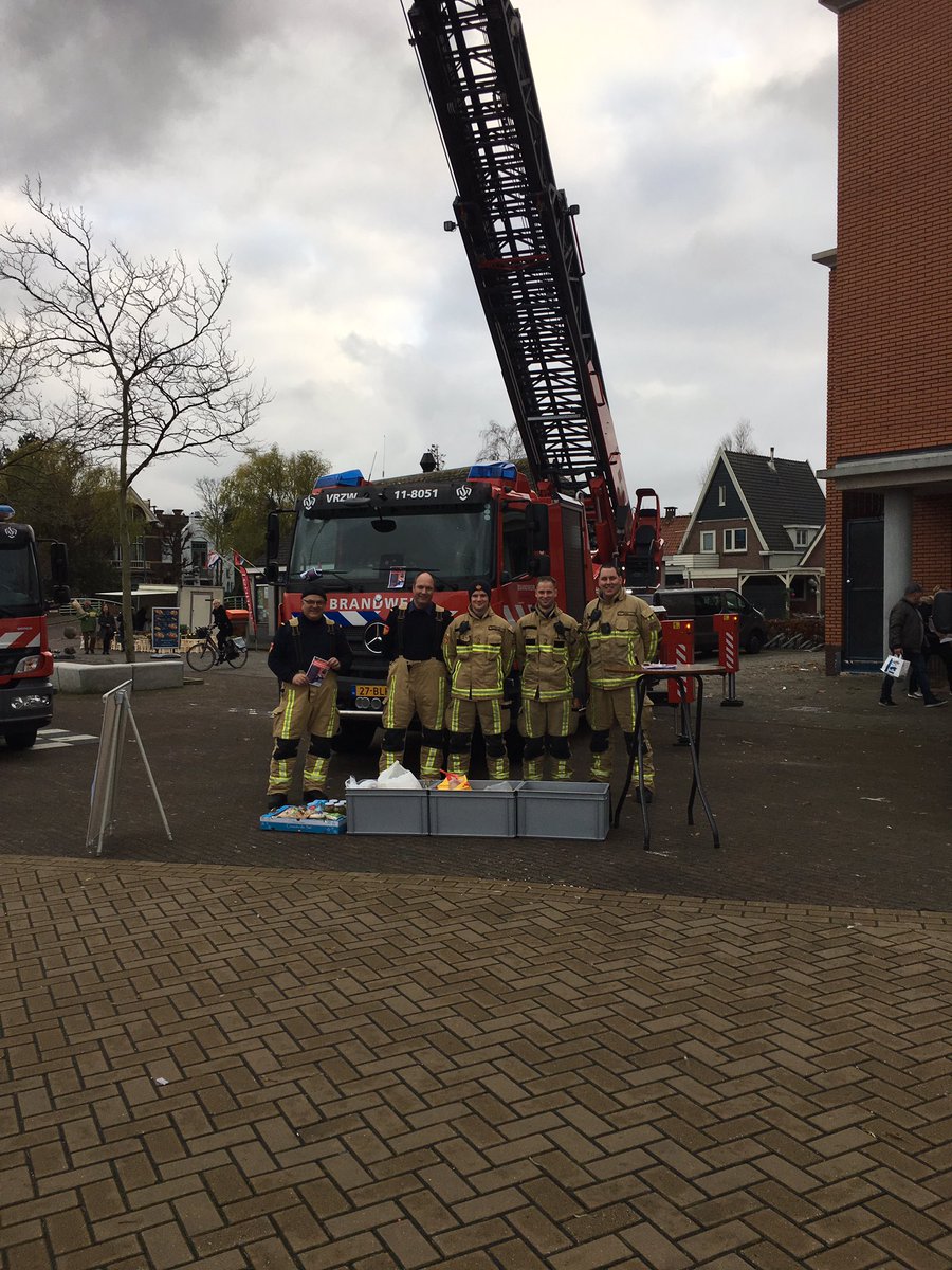 Melding brandweer Marktplein Wormerveer