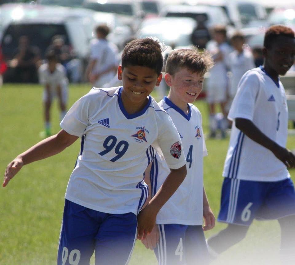 Angelnicole2310's tweet photo. Game Day for My BOY! ⚽️ The Passion this Boy has for the game is unmatchable! ❤️ Thats the Passion of a CHAMPION!!🥇🥇 I Love you Buddy - Keep that Smile 😘 @Charro2310 https://t.co/uTZPlPXsmB