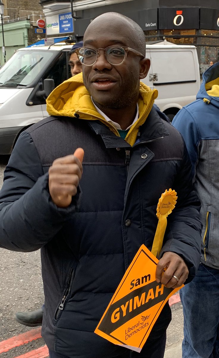 shayneramsay's tweet image. Good to be back on the campaign trail, this time a little further afield! Here’s our man @SamGyimah #samforken and his canvassing team! Vote LibDem to Remain and really be done with Brexit!