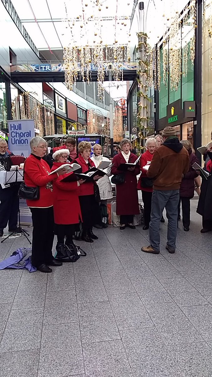 Caroling in St Stephens Shopping Centre today! Merry Christmas!