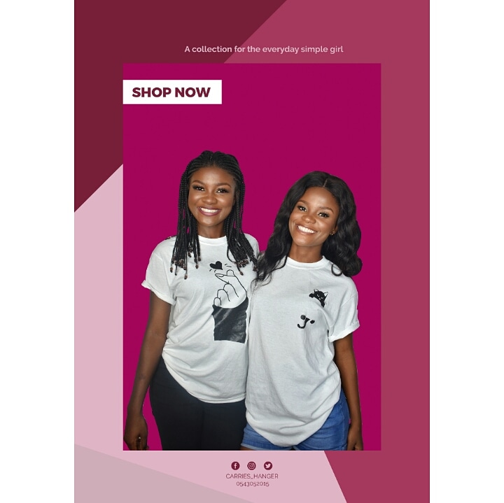 carrieshanger's tweet photo. It's an "add to cart" kind of day!!! 
Over 100 graphics and a variety of colors to choose from. Keep following this page for more graphic tees😉💃
#tshirt #tshirtdesign #graphictee #accra #ghana https://t.co/UfTag1UtDB