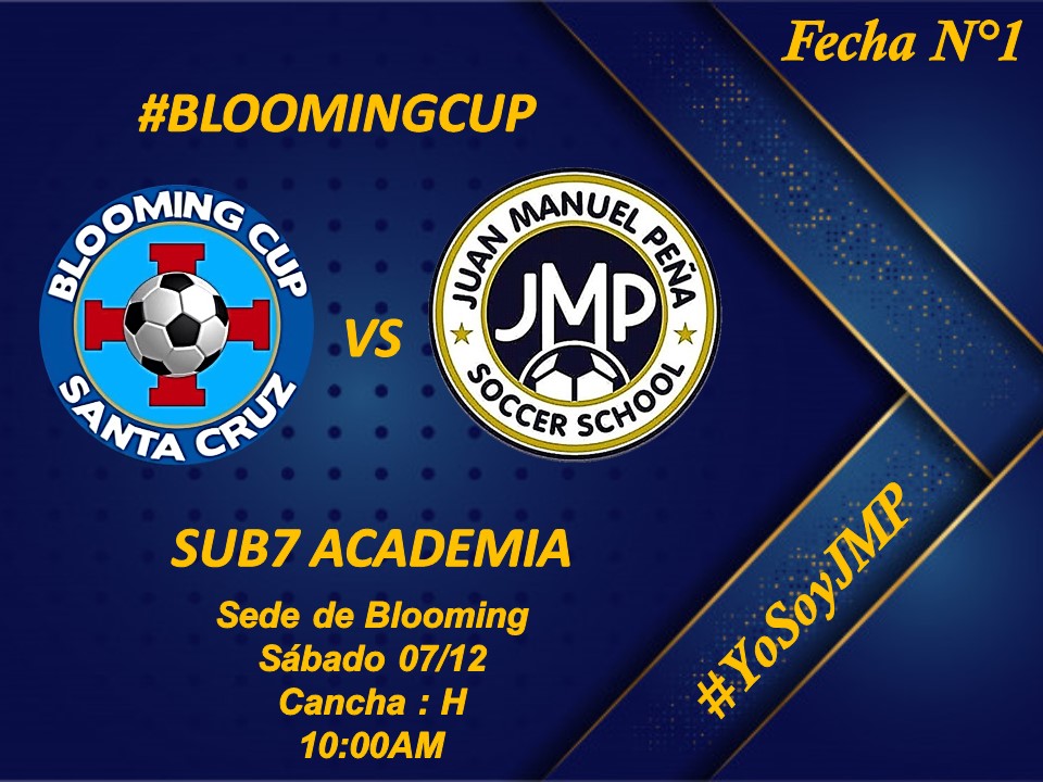 jmpsoccerschool's tweet photo. #BloomingCup🏆 | Te esperamos para el inicio de la "Blooming Cup" apoyamos en nuestras 5 categorias participantes 😎
-
No te pierdas ninguna de las  incidencias, sigue nuestras Redes Sociales 👍
-
Utiliza nuestras etiquetas. 
#Sub7 , #Sub8 , #Sub11 , #Sub13 y #Sub15 👏💪🤷‍♂️ https://t.co/tuPF0aPlZj
