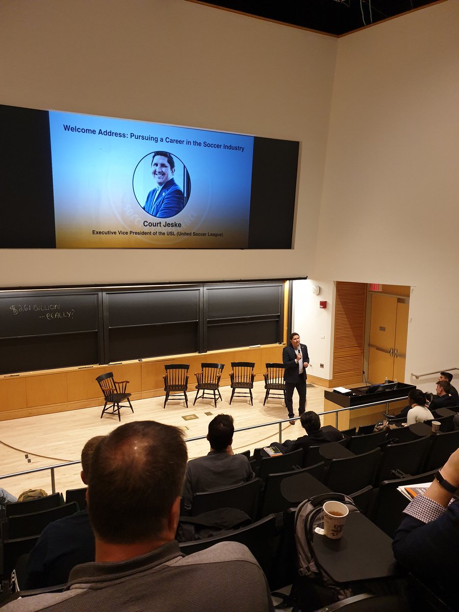 FIFA Master Alum <a href="/CourtJeske/">Court Jeske</a> is presenting at the 1st #Princeton Soccer Conference. 
<a href="/sportCIES/">CIES</a>