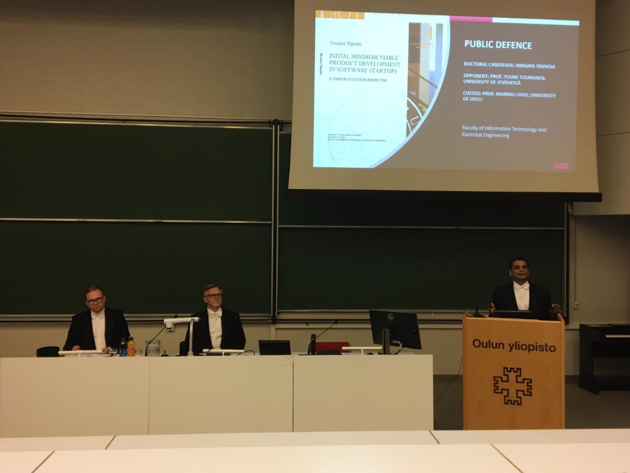 M3s Oulu On Twitter Nirnaya Tripathi Successfully Defended His Dissertation On Initial Minimum Viable Product Development In Software Startups A Startup Ecosystem Perspective Last Week Congratulations Nirnaya The Dissertation Is Available At
