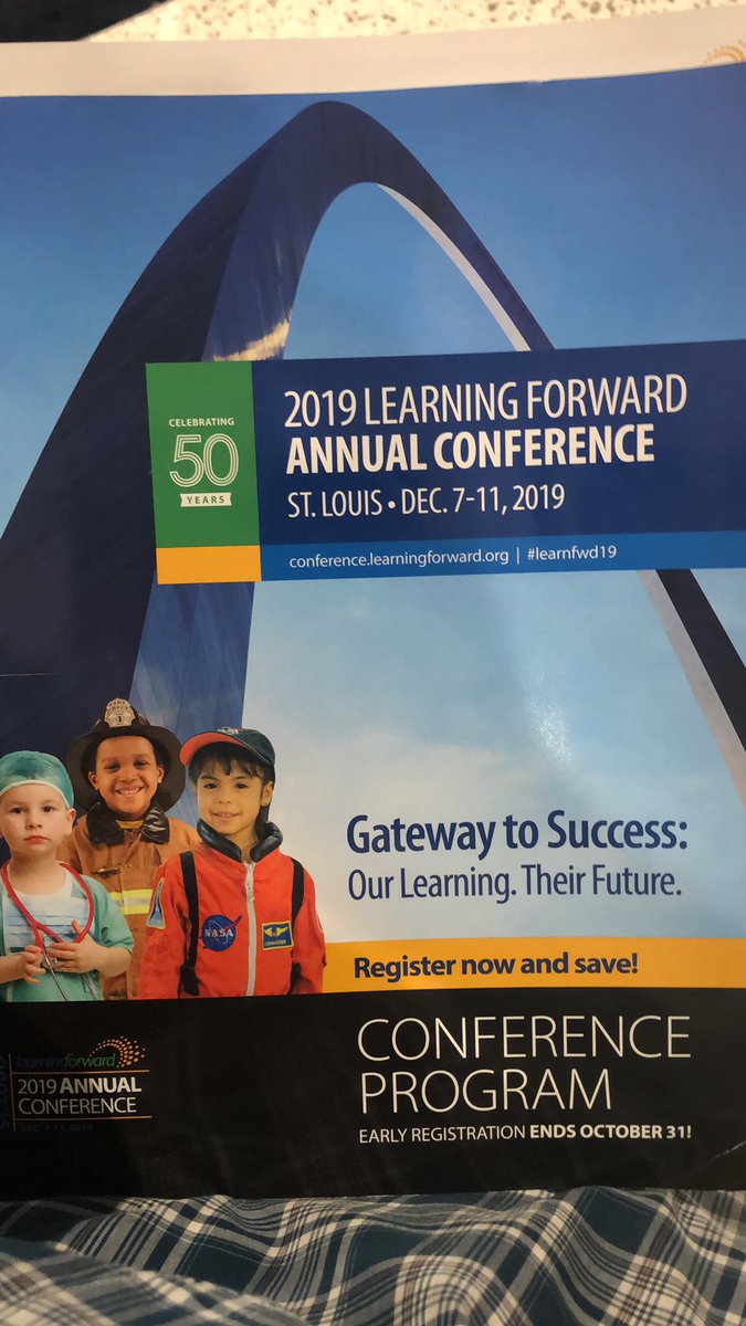 Excited to begin a great week of learning at #LearnFwd19!