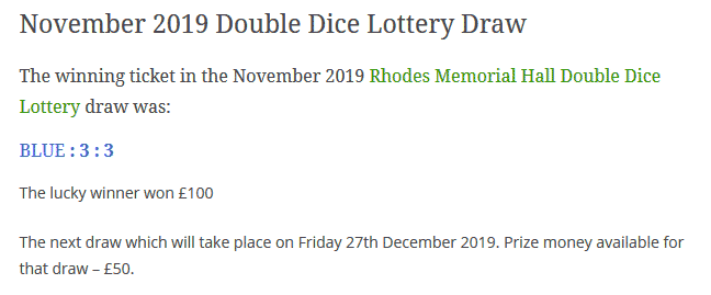 Sevenhampton's tweet photo. November Double Dice Lottery Draw
https://t.co/C09C0x4Y2N https://t.co/XHoPm0nBD1