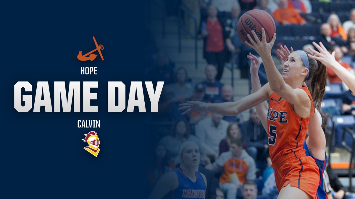 HopeCollegeWBB's tweet photo. GAME DAY! We are on the road at Calvin. Game against Calvin starts at 5:30 p.m.
๐ป https://t.co/Z06wUr9AbF
๐๏ธ https://t.co/oWrL6YiHt1 @1450whtc and 99.7 FM
๐ https://t.co/ramxsm99Xm
#therivalry #bestrongbetrue #gohope #d3hoops #d3miaa https://t.co/miM4V5IvsN