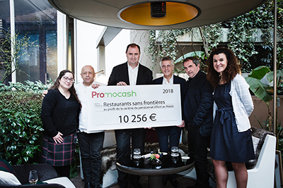 En 2018 puis en 2019, @PromocashFrance a réalisé, au profit de Restaurants sans Frontières, des opérations de collecte, permettant à ses clients fidèles de faire bénéficier notre association de points-bonus lorsqu’ils achetaient le produit mis en avant par l’enseigne.