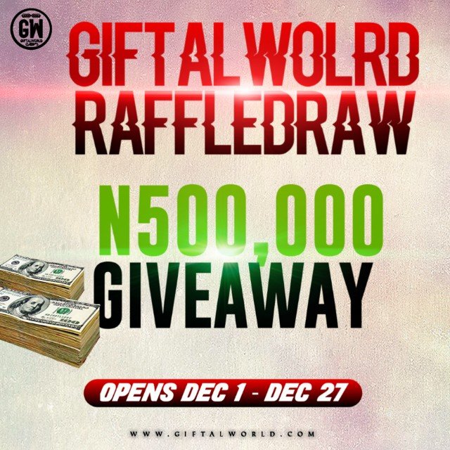 ataragba1994's tweet photo. Wow !! GOOD AND GREAT NEWS GUYS , We have successfully paid out November Raffledraw winners N300,000 was budget but N200,000 was paid out cause 1 of the winners failed to SHARE sponsored post so he missed out.December RAFFLEDRAW Now on 500,000 will be given out to https://t.co/8ebxlOlAjM