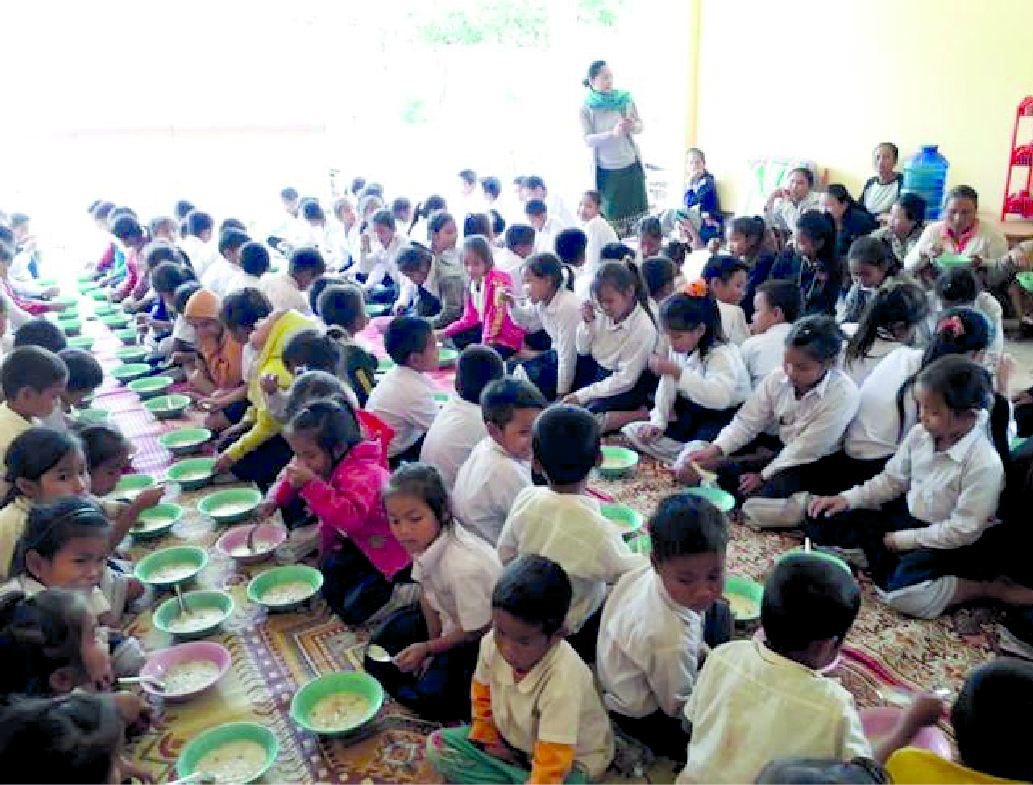 Grâce au don de @PromocashFrance en 2019, nous avons intégralement financé, en partenariat avec  Sourires d’Enfants, une cantine, un potager et un poulailler pour l’école de Thong Xam au Laos.