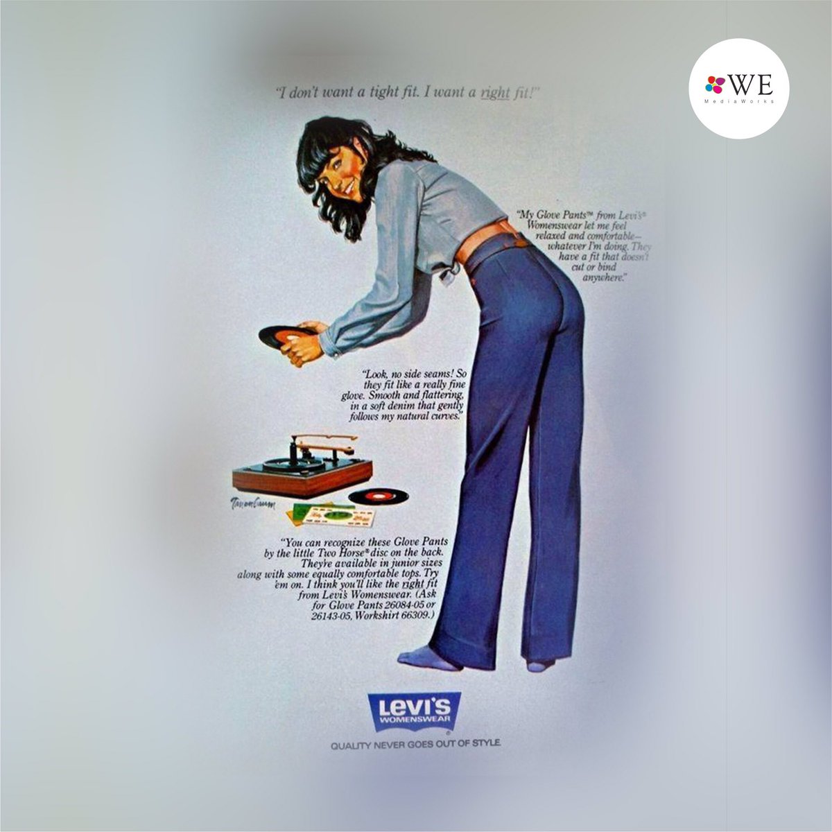 wemediaworks's tweet photo. Is there anything that you know better as a jeans?
#levis is the soul of denims.

#levis #livefree #jeansyoulove #iconicadvertising #whatanad #westorm #greatadvertising #wemediaworks #campaignnsoftheworld #adsoftheworld #marketingstrategy #creativestrategy #denimfan #denimtodie https://t.co/HoLps2RlV8