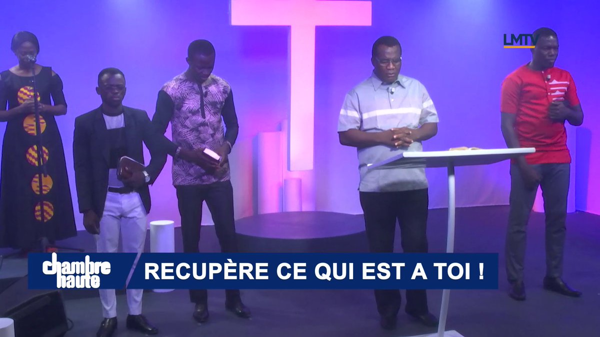 LmtvT's tweet photo. [REPLAY] #ChambreHaute 🙏

Le Pasteur Nicaise Djah et son équipe ont intercédé en ta faveur afin que Dieu te fasse grâce de récupérer tout ce que l'ennemi t'avait pris. 

#Prières #Intercession #Exhortation
#lmtv #lumièredumondetélévision #laviechezvous https://t.co/5c9aL74ngy