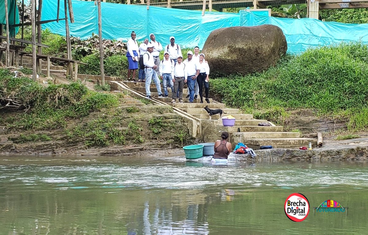 BrechaChoco's tweet image. Realizando investigaciones en el Corregimiento de Tutunendo- Chocó para conocer población y necesidades en frente.