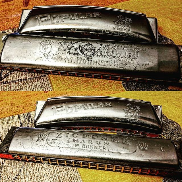 two diatonic ' C' harmonicas from my grandfather
#harmonica#diatonicharmonica ift.tt/2LvvexJ