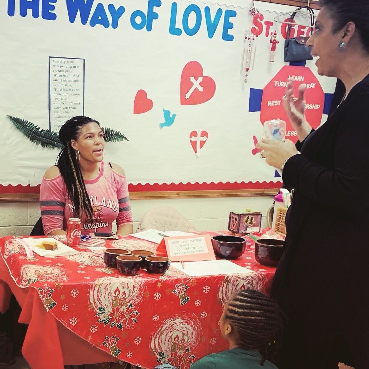 #StGeorgesDC Christmas Marketplace &amp; Cafe is on today - join us! #ECW #localchurch #BloomingdaleDC #LeDroitPark #UBE #EDOW #wayoflove #Go #community #assets #entrepreneurship #socialenterprise #onelove
