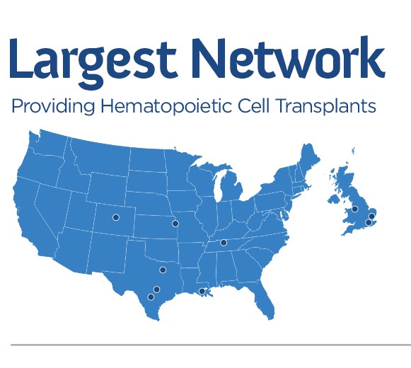 Did you know that Sarah Cannon has the largest network providing hematopoietic cell transplants? Stop by booth number 2158 to find out how we’re advancing science and transforming care for blood cancer patients
