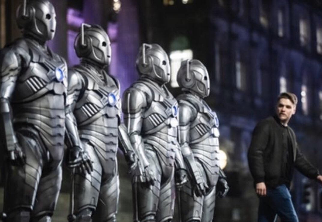 richard_price2's tweet photo. Here’s some #DoctorWho throwbacks to a year ago when the #Cybermen invaded #Birmingham to launch the Escape Rooms #whovians #DrWho #cyberinvasion Such an eventful 24hrs that was! https://t.co/R77CjBU3bV