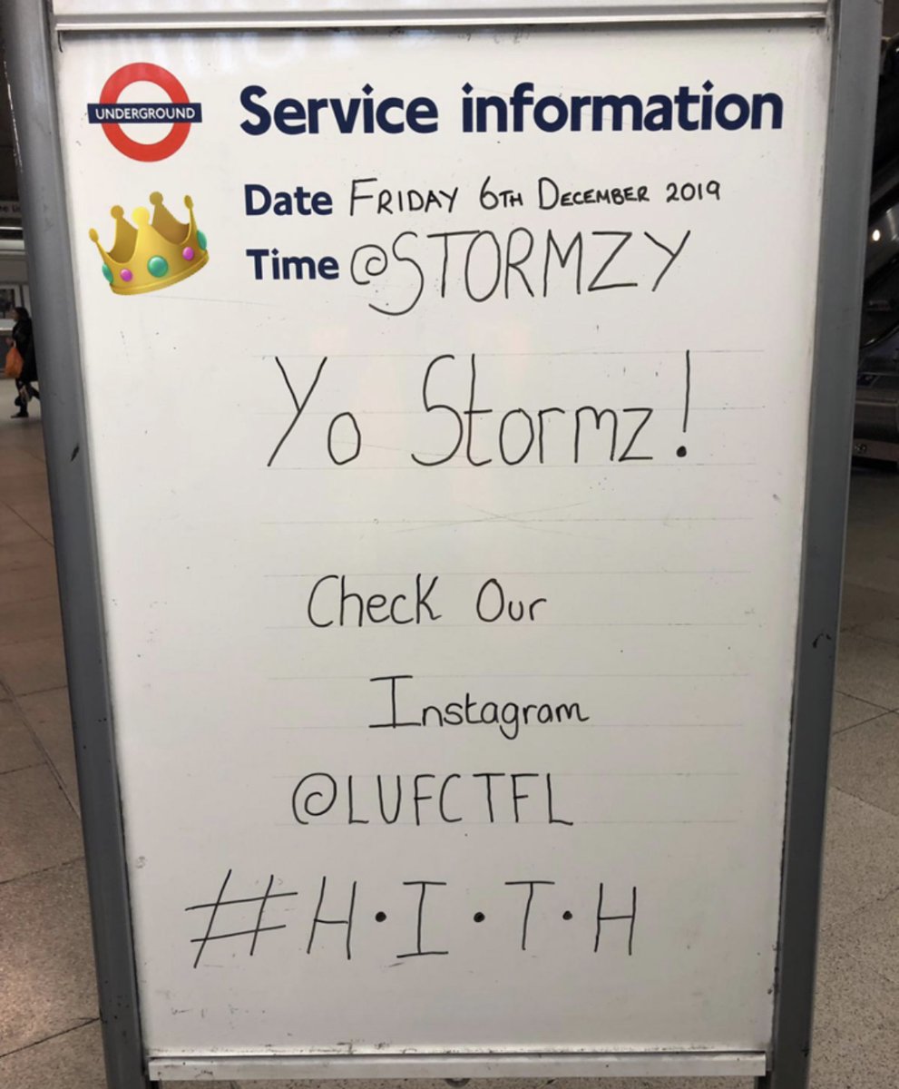 LUFCTfL's tweet photo. @stormzy if you see this, check our insta pls 👊

#STORMZY #LEGEND #LUFCTfL
#London #HeavyIsTheHead https://t.co/Bv9M1ZX2cn