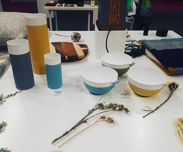 Infodiem's tweet photo. Some of our newer pieces on display in the @dccoi selected area @giftedrds 
Lots of great work this year by Irish makers and designers on show. All here today till 7pm and tomorrow for our last day 10 till 7 again.  If you get a chance pop in, not often … https://t.co/kN5c50CeSA https://t.co/qA7TPTsIi3