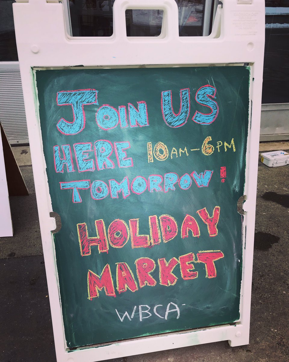 Spotted at the <a href="/TheStopCFC/">The Stop Community Food Centre</a> farmer’s market this morning!!  Join us at <a href="/ArtscapeBarns/">Wychwood Barns</a> to support <a href="/atthebarns/">At the Barns</a> tomorrow!  Have a holiday drink, listen to some holiday classics, shop, bring the family!!!  #jinglejangle #stpauls #wychwood #stclairwest #holidaymarket