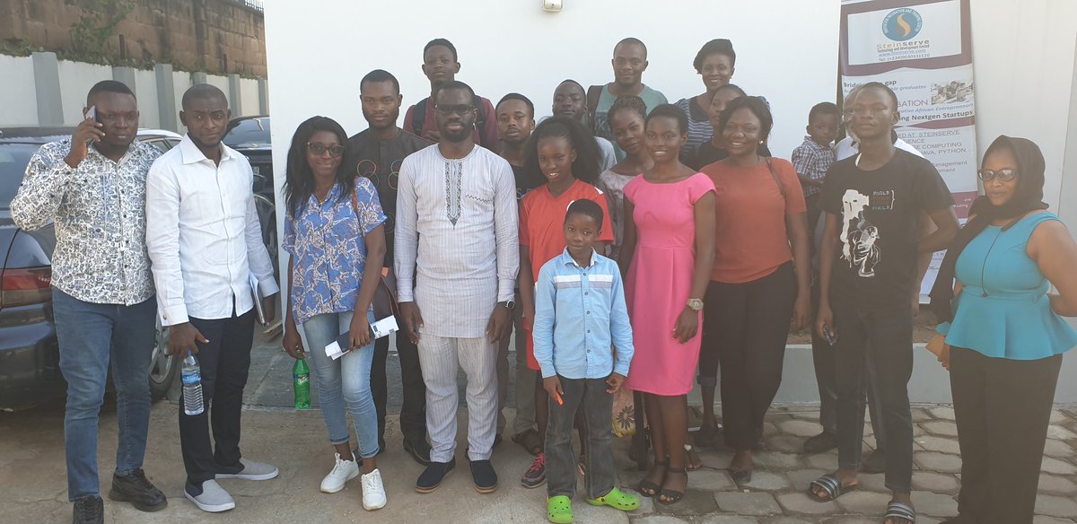 peterolayinka's tweet image. We finally called it a day @pythonibadan. Thanks so much @SteinserveI for the space and treat. Aaaaah! I need some rest. #python #pythonIbadan
