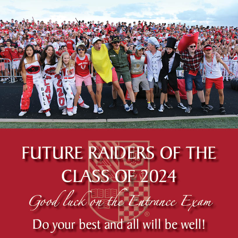 RegisJesuitHS's tweet photo. #FutureRaiders of the #Classof2024 - Welcome to Campbell Campus! We wish you the best of luck on the HSPT this morning. Take a deep breath and know that you've got this! #RJGrows #RJCares #RJLife https://t.co/VerPrAztp0