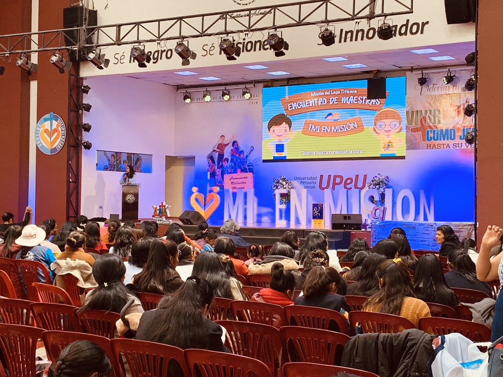 AdventistasMLT's tweet photo. La #MLT realiza Encuentro de Maestras “TMI en Misión” #JuntosHastaTerminarLaObra @LoidaHuamani @YudyVilladeRome @josechasiempre  @robinbasilio @Pr_RonaldAquije https://t.co/knPWe2YNAY