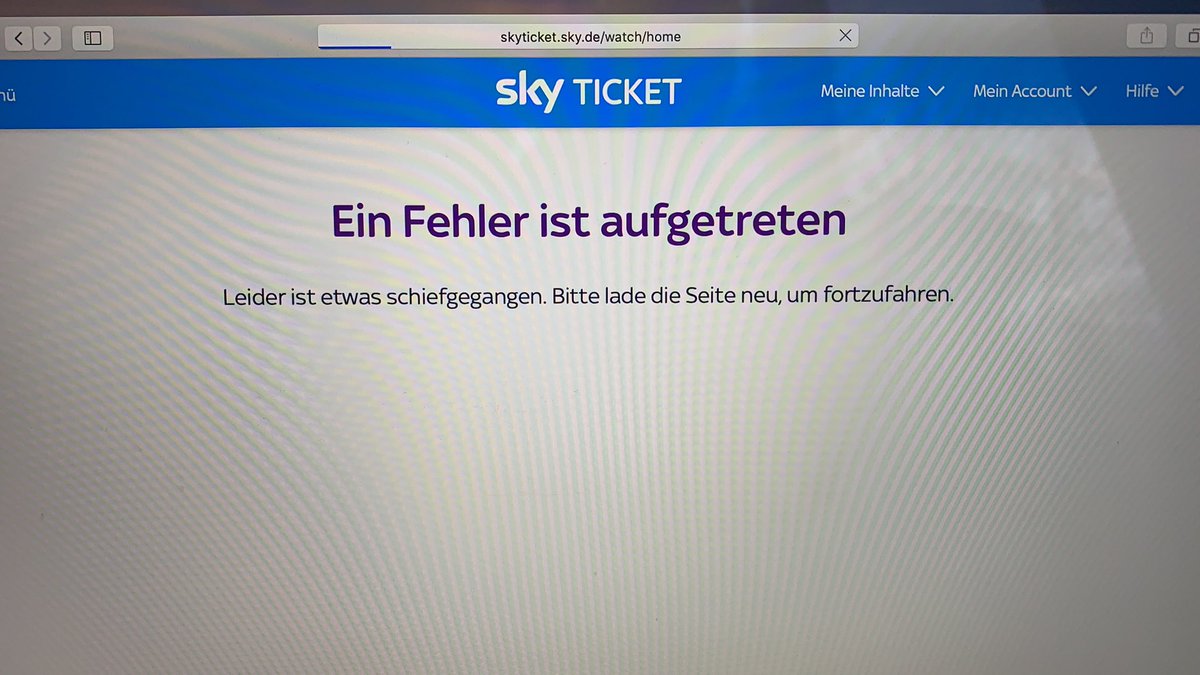 s_honekamp's tweet photo. @SkyDeutschland @SkySportDE Schönen Dank auch... Läuft bei euch! Aber ich hätte vermutlich auch nichts erwarten dürfen, als ich den neuen Monat in Folge Eures „Entschuldigungsangebots“ nach dem BVB-FCB-Desaster gebucht habe. https://t.co/jaL5hu9Cz7