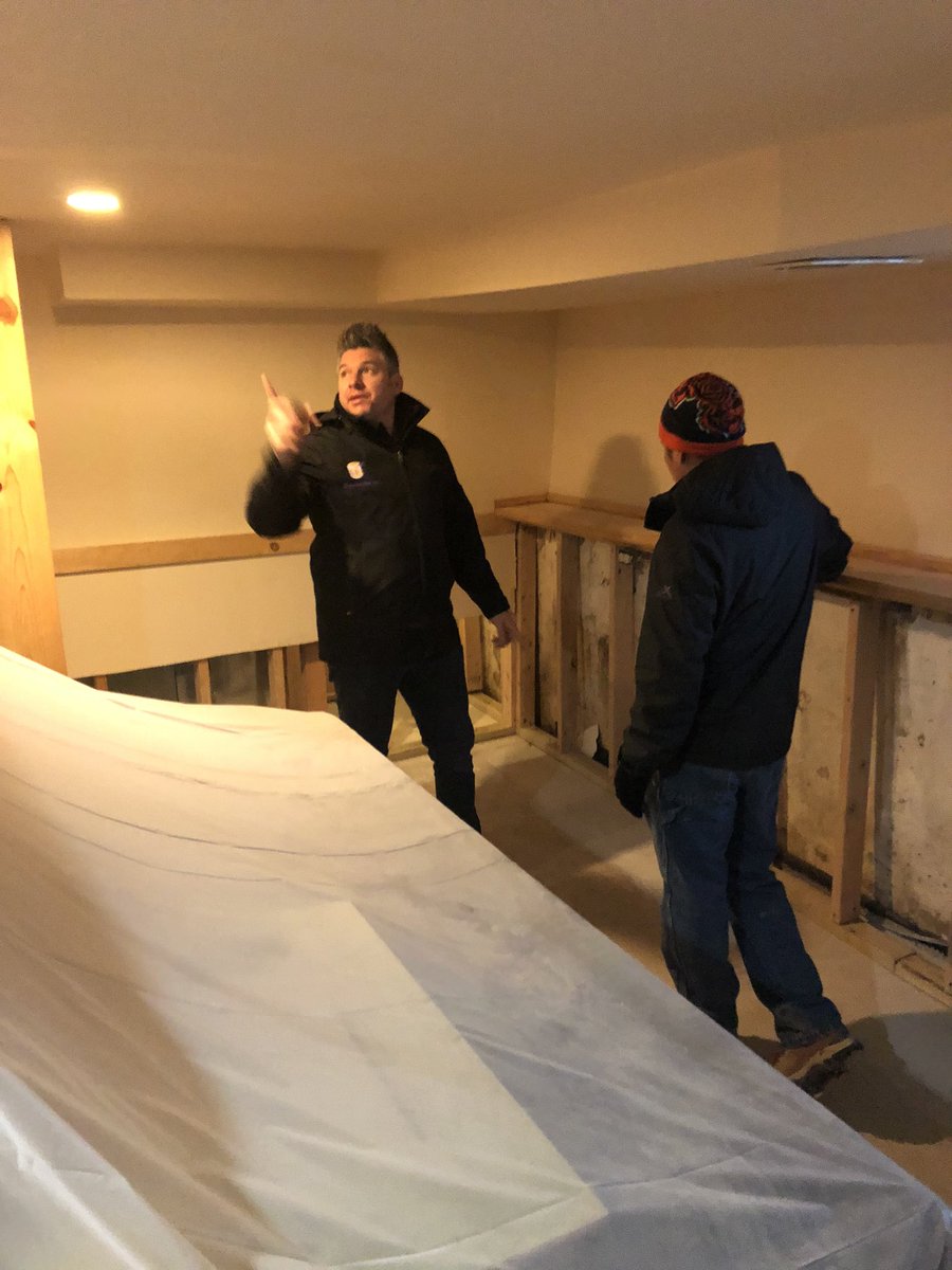 OsDecoratingInc's tweet photo. Basement Remodeling Project “Take Off” deconstruction walk through today.  Call us for your Free Estimates 312 614 9995! #basement #remodeling #chicago #contractors #homeimprovement https://t.co/PH8c3zMbra