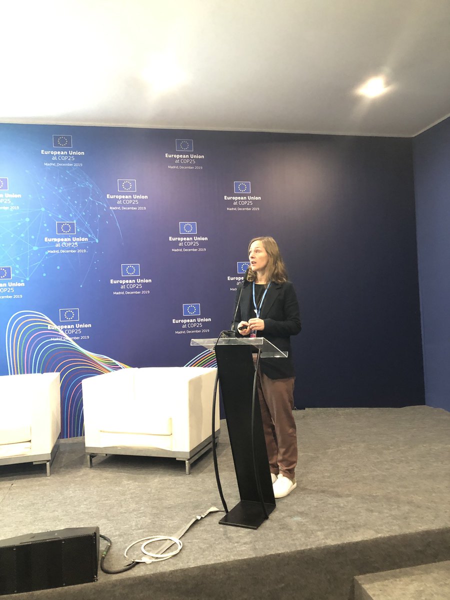 CMEMS_EU's tweet photo. Big thanks to everyone that participated in and attended our side event #EUOceanDay #COP25 exploring how @CopernicusEU #marine & #climate drive climate solutions. W/ Hugo Zunker @EU_Growth, @JeanNoelThepaut @CopernicusECMWF @valmasdel #IPCC& @KvSchuckmann more! #united4climate https://t.co/2qBjx2lvnK