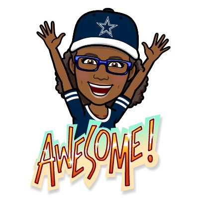 @tripletsfan19 @scedmonds @CarlRamallo @terrinakamura @Twitter @TTBanks5 @DellOlioMario @mauramknowles @LoriMoreno @MarshaCollier @SimplyDenise @dannyduece Rock your little creations have become a #TwitterEvent for me. Thanks so much for being you! 💖

Oh and btw #CowboysNation 😉