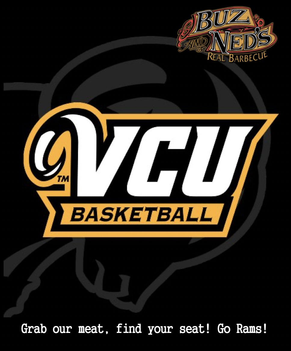 Grab our meat and find your seat. Join Buz and Ned’s tonight, official BBQ of VCU Ram’s, for the game at 8:00 PM. Let’s RAM ODU!