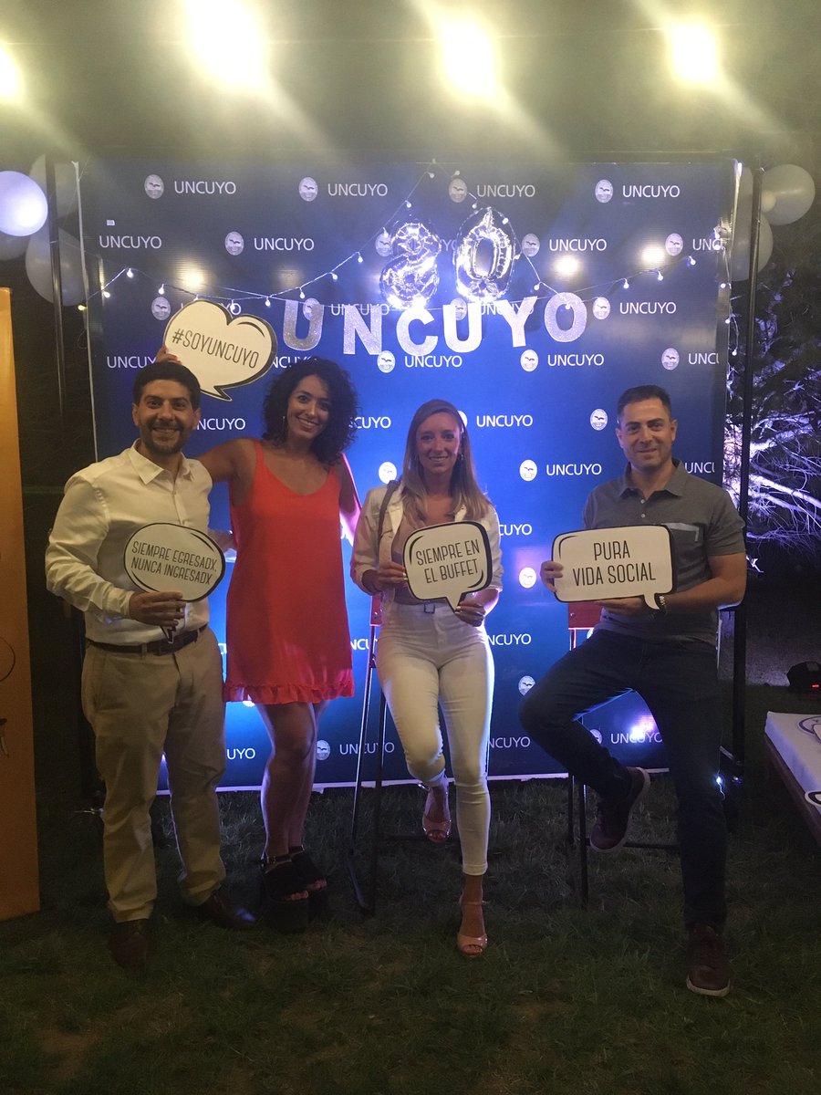 YamilaMeljim's tweet photo. Anoche celebramos los resultados de un gran año de trabajo junto a egresados/as de todas las carreras y generaciones de la @UNCUYO #FiestadeEgresados #SoyUNCUYO @SIIP_UNCUYO #80AñosUNCUYO https://t.co/N17GNtM1CR