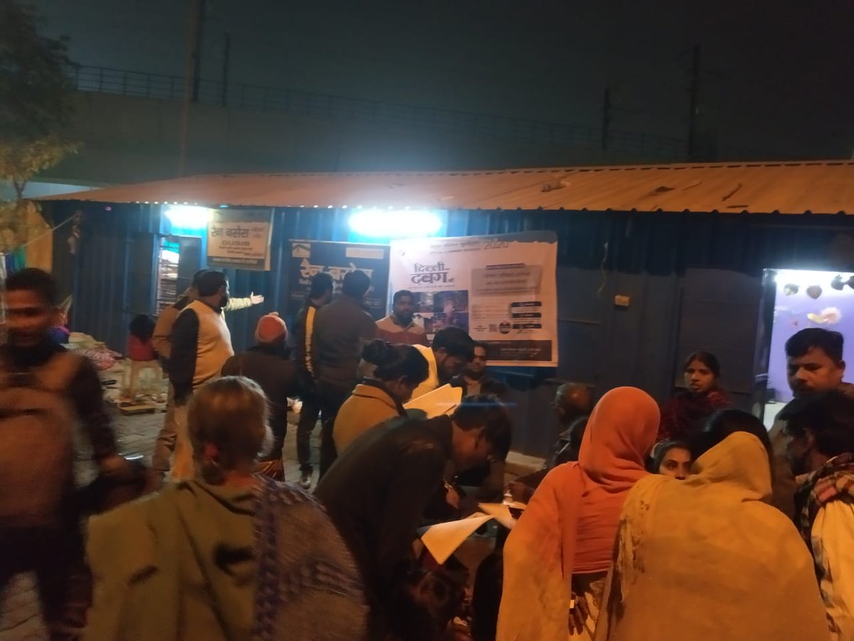 Dmsoutheastdelh's tweet photo. Special Camps for Homeless in District South East.
@CeodelhiOffice
#ssr20 #ECI #NoVoterLeftBehind https://t.co/wXNqP0dEN8