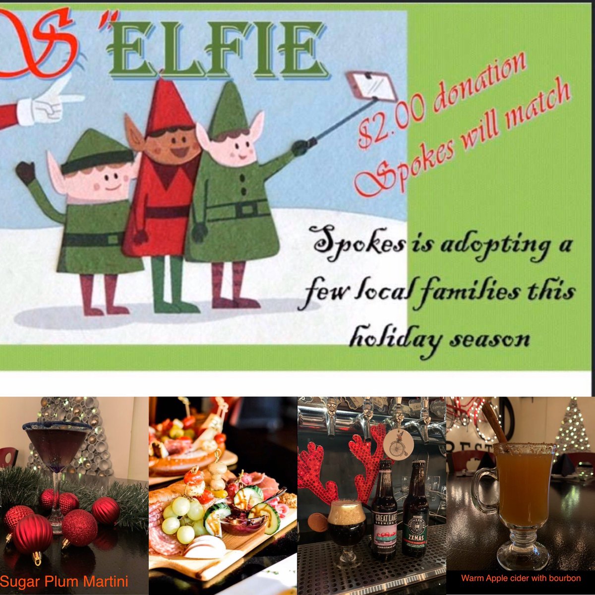 Fun times, great drinks and tapas! Always at Spokes! #craftbeer #cocktails #tapas #selfies