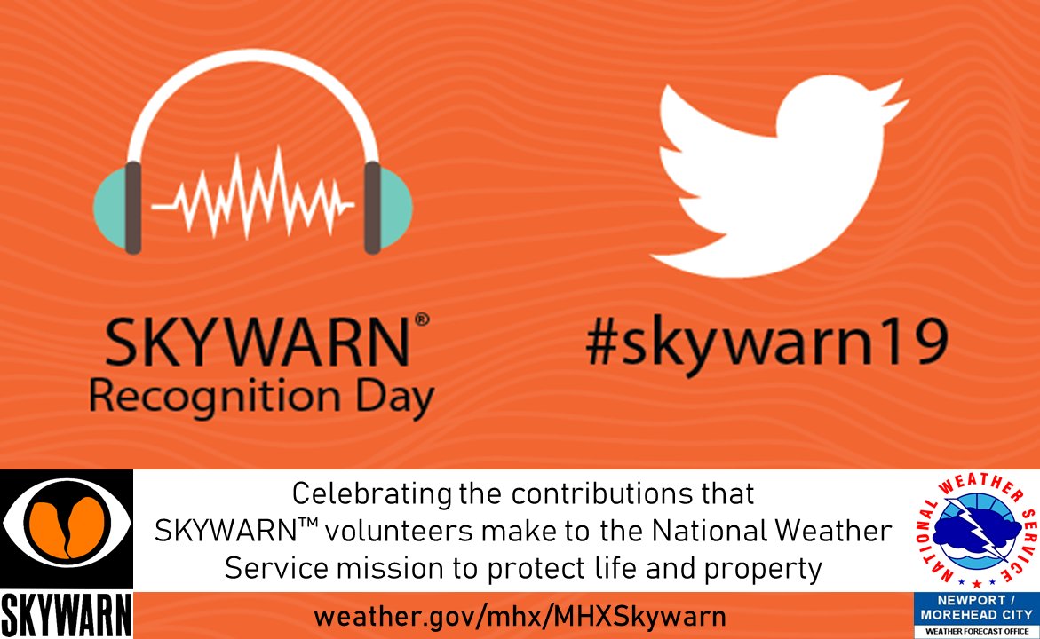 NWS Newport/Morehead on Twitter "⚡️It’s Skywarn Recognition Day at the