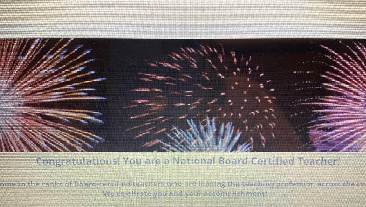 Kelly Brewer, NBCT tweet media