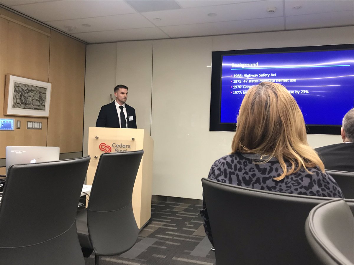 Creighton Surgery Phoenix - Resident Michael Jones representing at the ACSCOT Region 9 Resident Trauma Paper Competition #Creighton