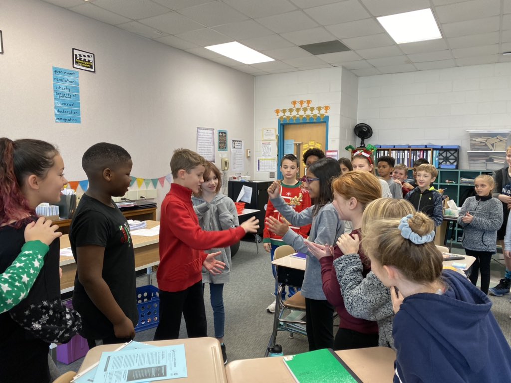 simondssaystch's tweet photo. Rock Paper Scissors Challenge was a great activity to cheer others’ success! #opmm @HSESCheetahs @PosProject https://t.co/gR4kK8FmCG