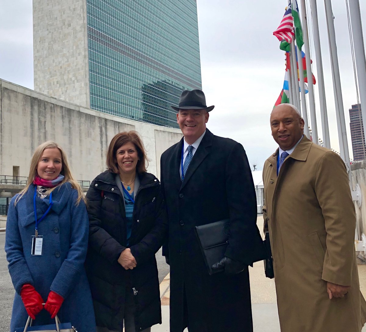 AsstSecPM's tweet photo. Huge thank you to Ambassador Kelly Craft, Ambassador Cherith Norman Chalet, and the entire @USUN for prioritizing improving @UNpeacekeeping performance and accountability. #UNSC #PKperformance @USAmbUN #OneTeamOneMission @State_IO @StateDeptPM @StateDept https://t.co/scHWX5u1OF