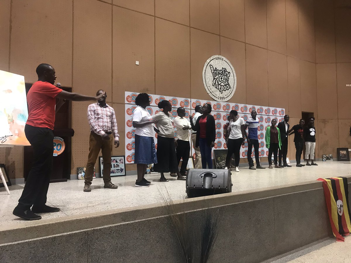 Ugaman01's tweet photo. Representatives of the various generations that have gone through @PrimeTimeMAK over the 20 years. #PrimeTimeAt20 https://t.co/BbYL5zjGEi