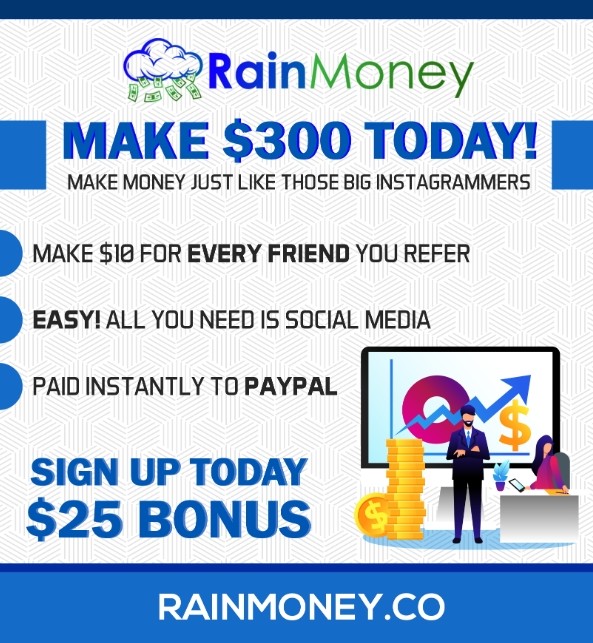 x1FishyGGs's tweet photo. Make $500 Today With RainMoney | https://t.co/qN1jWISZtn Get Paid To Refer Friends https://t.co/LX6FZEqGH6