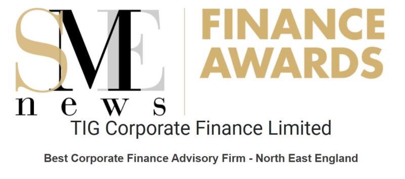 We are delighted to have won best Corporate Finance Advisory Firm - North East England at the SME news Finance Awards. sme-news.co.uk/winners/tig-co… #corporatefinance #northeast #advisory #mergersandaquisitions