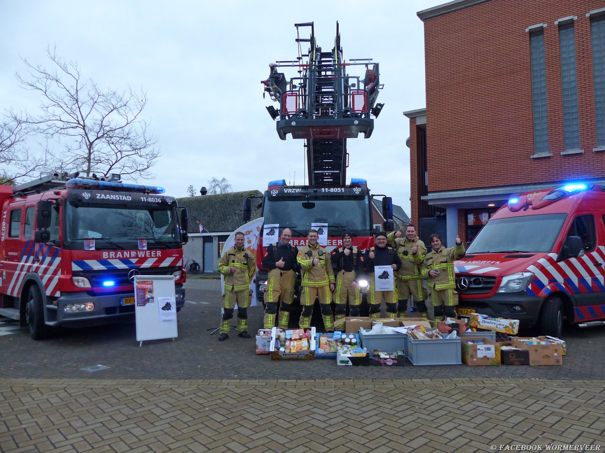 Melding brandweer Marktplein Wormerveer