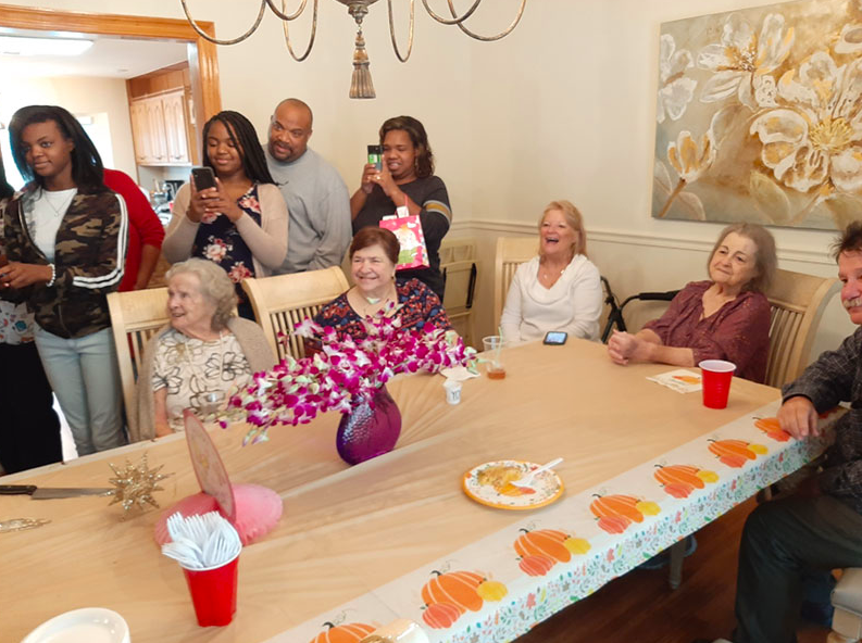solutioncare_LA's tweet image. Residents, family, the SCH team and guests recently got together to celebrate Thanksgiving 2019 and Elvire's 99th birthday(!) – we all had such a wonderful time! #covington #assistedliving solutioncarehomes.com/thanksgiving-a…
