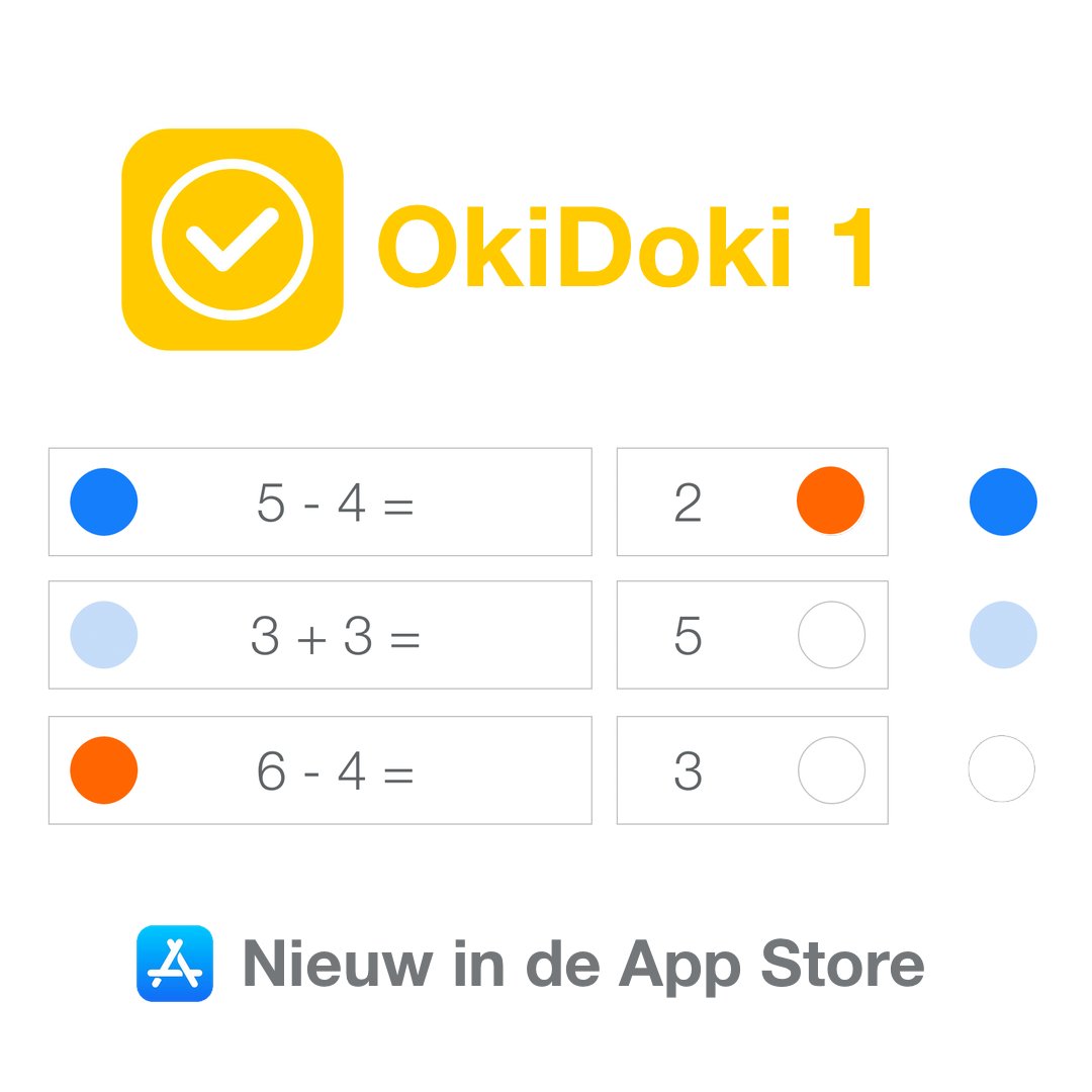 CamelCaps's tweet photo. 'OkiDoki 1 voor iPad' #ios #app #apple #update #ipad #hoera #onderwijs #passendonderwijs #leraar #school #juf #groep3 #kleuters https://t.co/v5iD562NnN