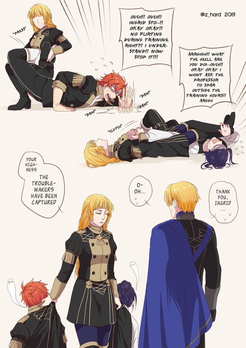 FE3H】Ingrid. Snapped. 」Zee SYLFX 3 HOPESの漫画